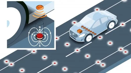 Volvo sử dụng nam châm để giúp xe tự lái đi đúng làn đường