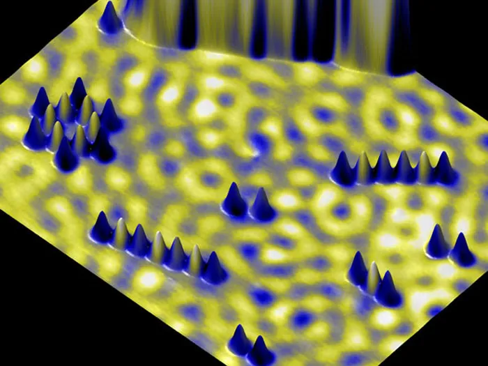 Chế tạo nam châm nano từng nguyên tử một